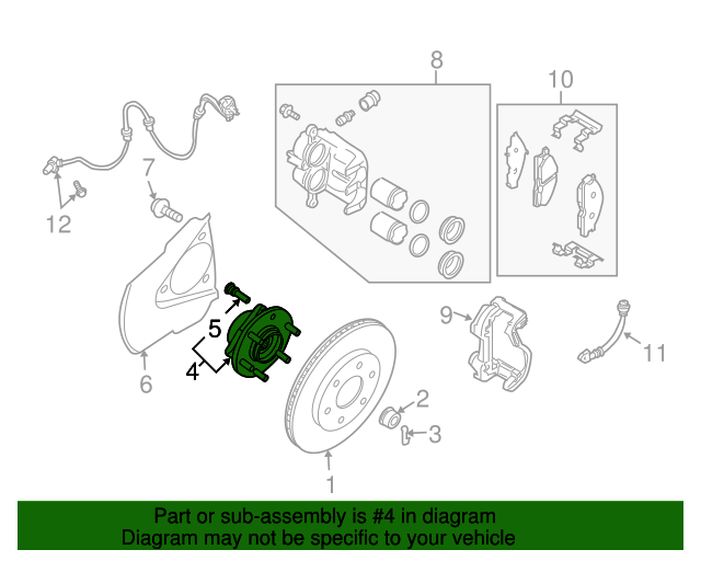 20042008 Nissan OEM NEW 20042008 Nissan Pathfinder Armada Titan Front
