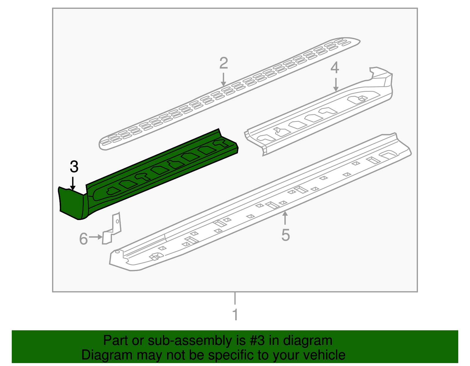 Step Cover - GM (89045549)