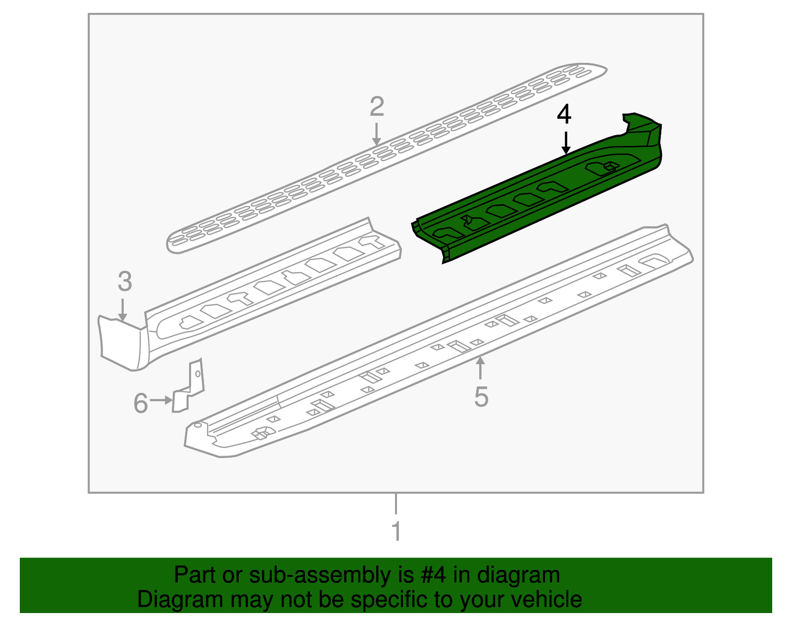 Step Cover - GM (89045551)