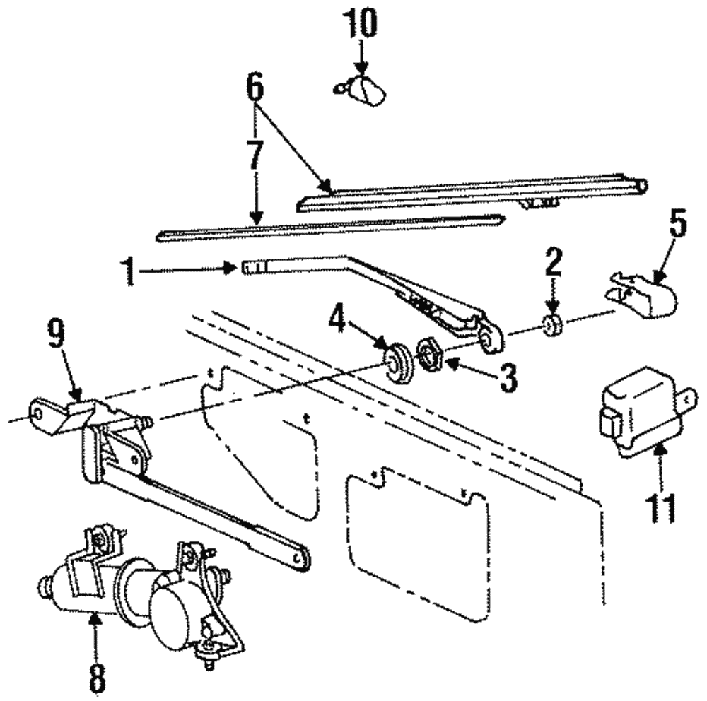 Wiper Relay - Toyota (85940-60020)