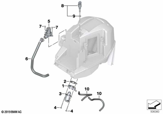 13717676317 - Idle Control Device 2005-2016 BMW-Motorrad | BMW 