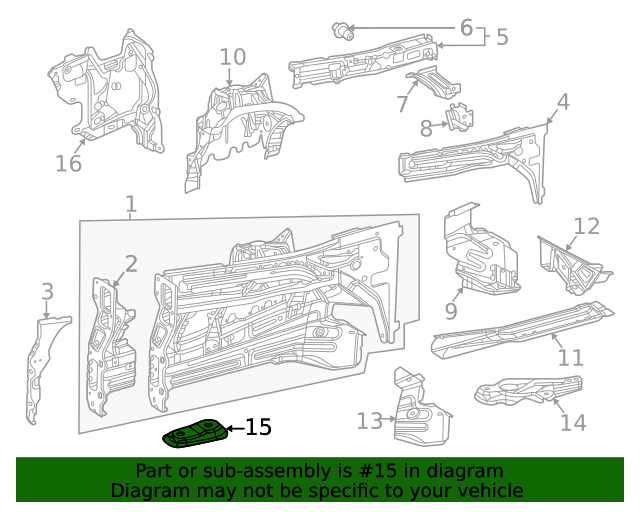 910143-010012-64 - Upper Support Mount Bolt 2014-2024 Mercedes 