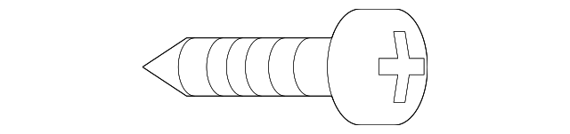 Door Trim Panel Screw - Scion (90159-60591)