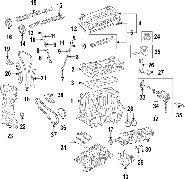 L52512201 Timing Chain 20092015 Mazda MazdaSwag