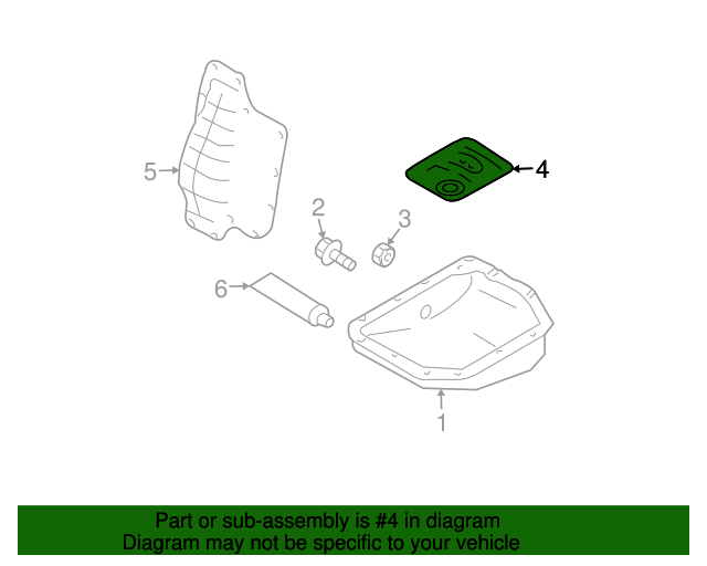 20002011 Hyundai Transmission Oil Filter 4632122731 OEM Parts Quick