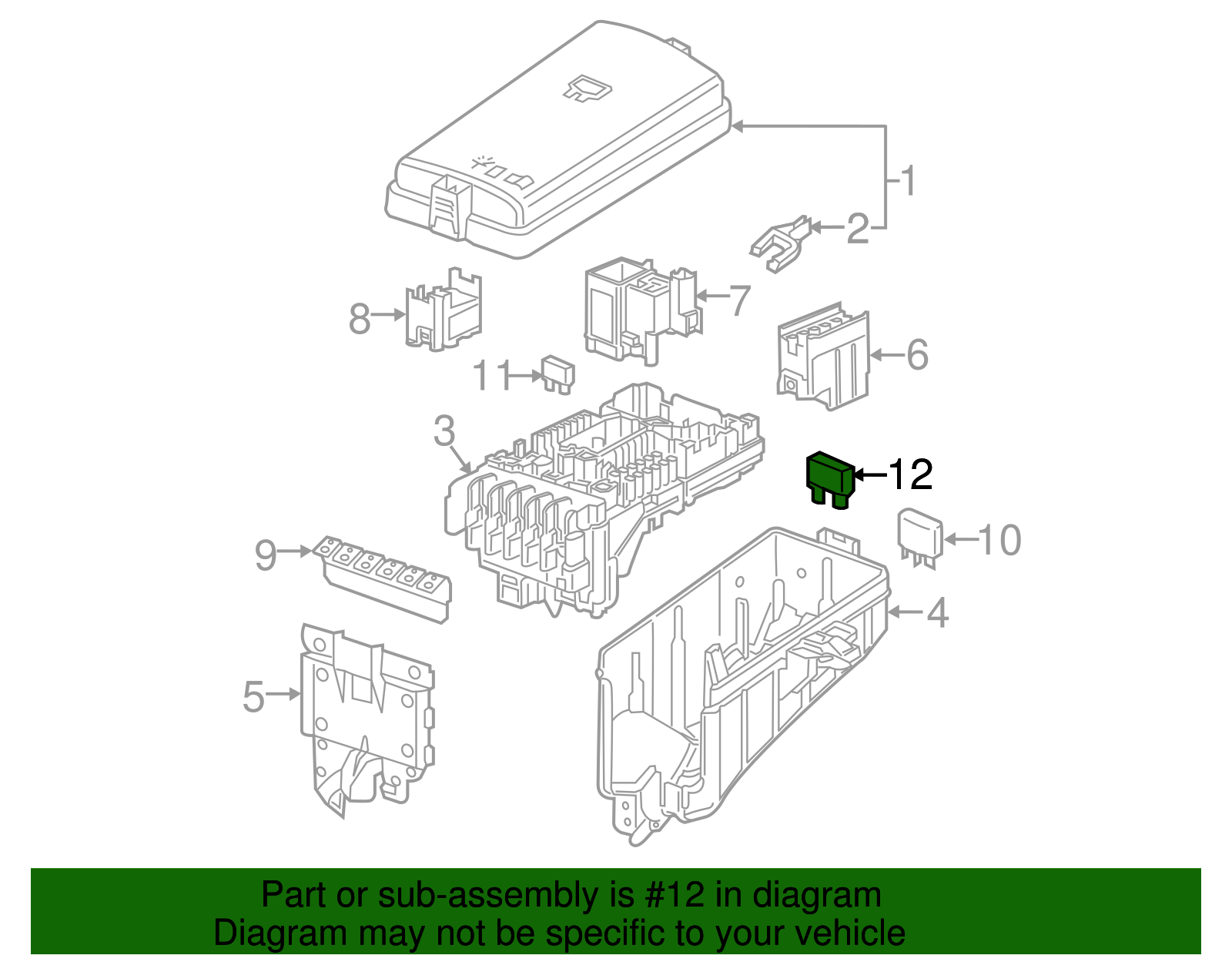 Maxi Fuse - Volkswagen (N-102-519-03)