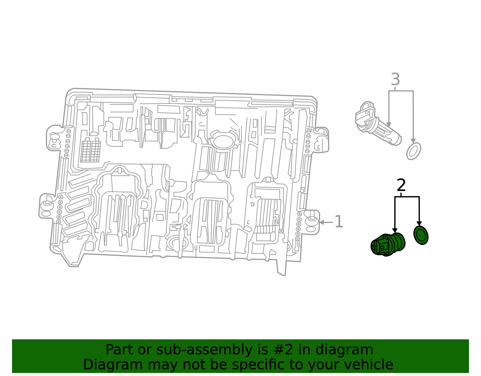 2016-2025 GM Engine Camshaft Position Sensor 12636947 GM ...