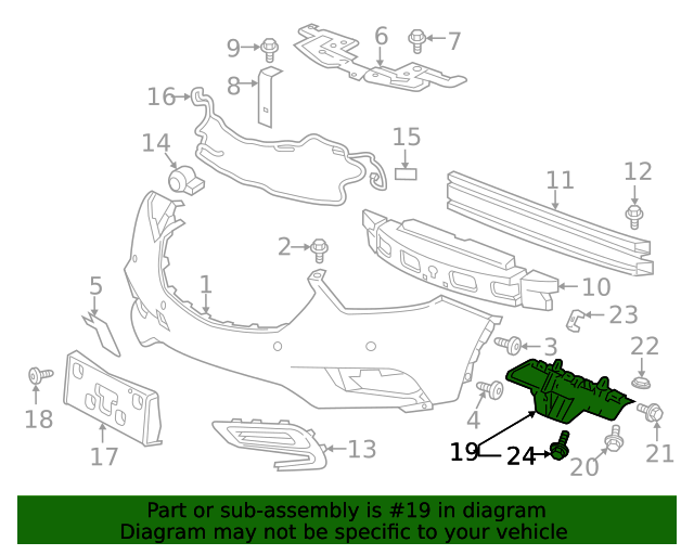 20172018 Buick Encore OEM NEW 20172018 GM Buick Encore Right Upper