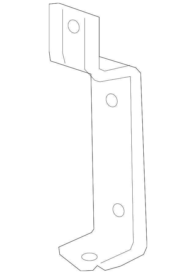 Front Bumper Fascia Support Brace - GM (84090203)