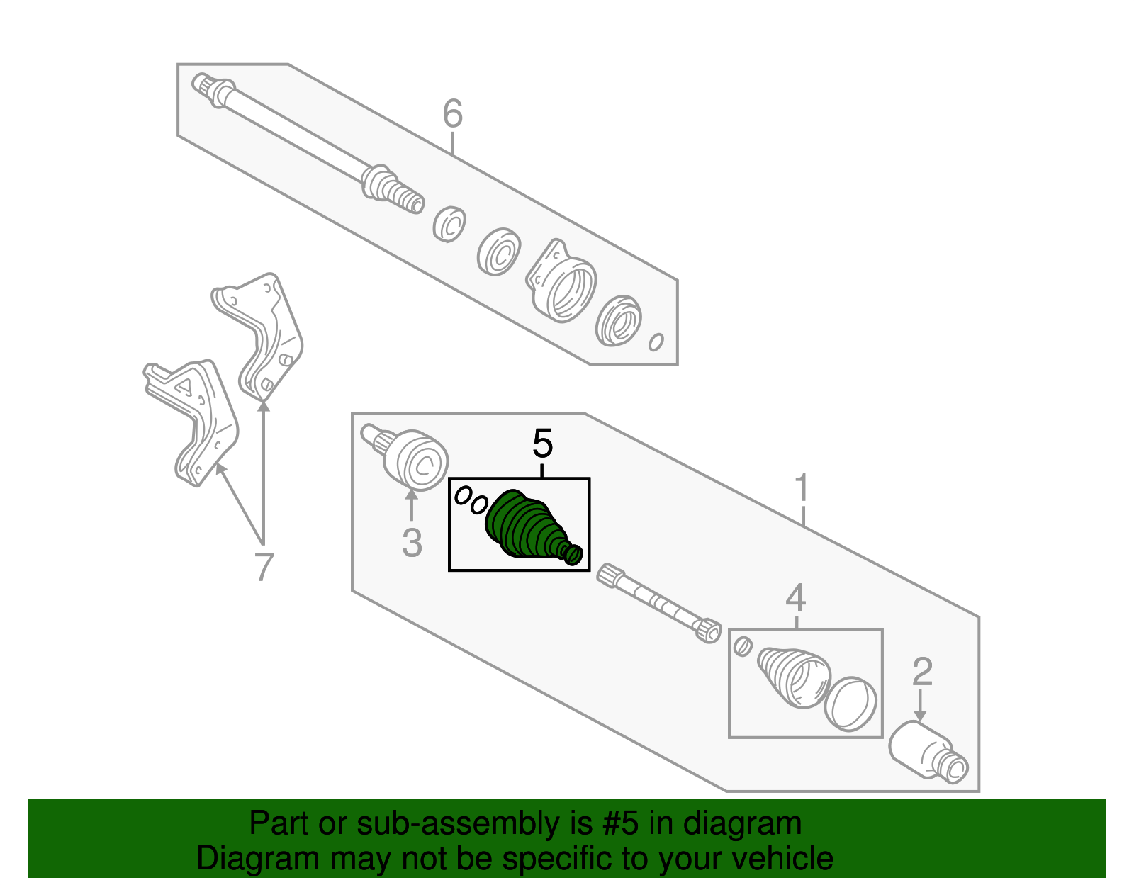 Boot Kit - Ford (YL8Z-3A331-CA)