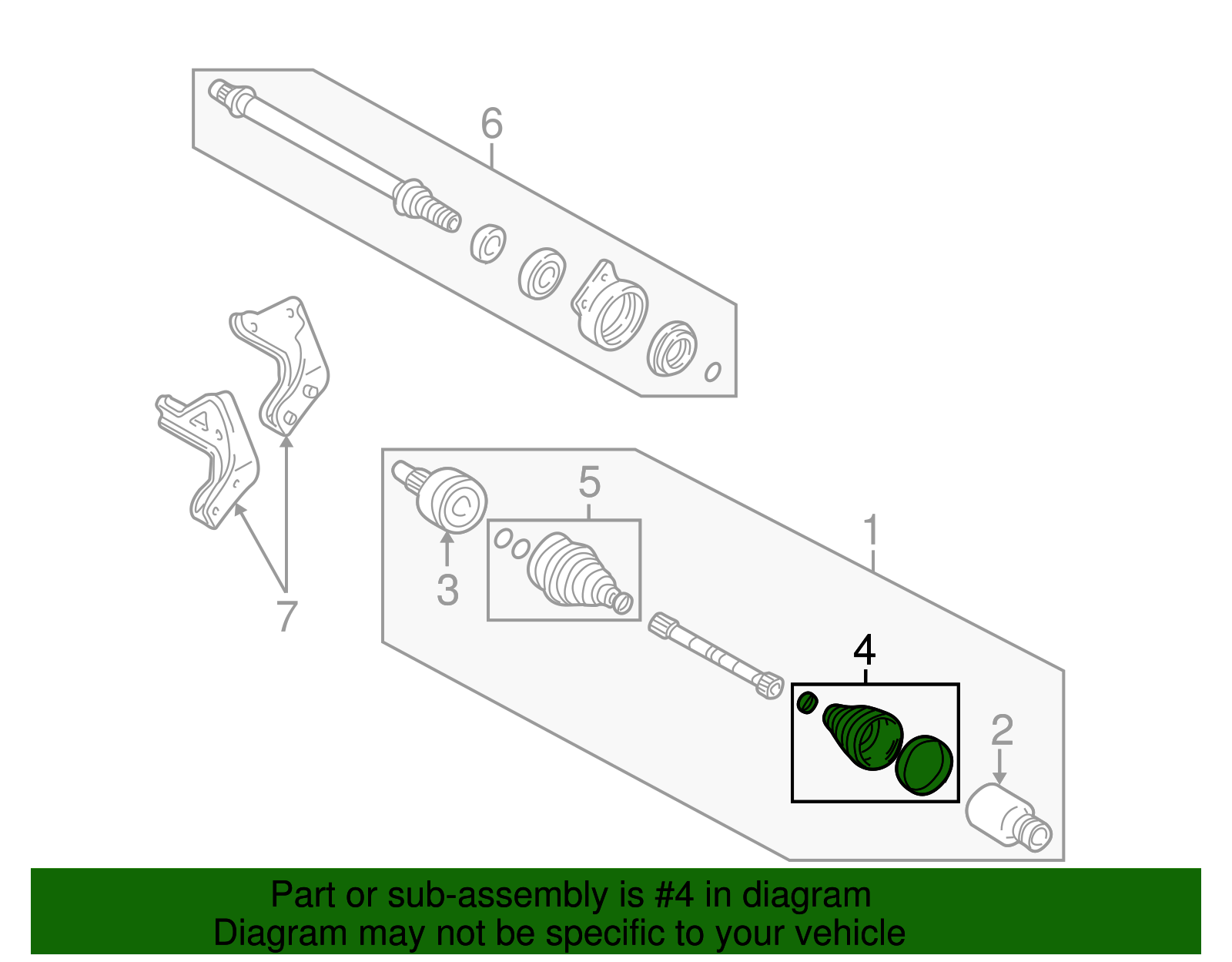 Boot Kit - Ford (YL8Z-3A331-AA)