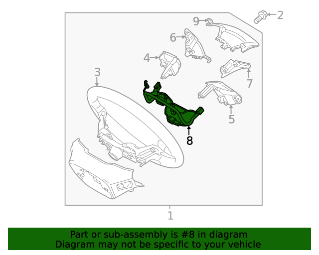 20182021 Hyundai Kona Wire Harness 56190J9100