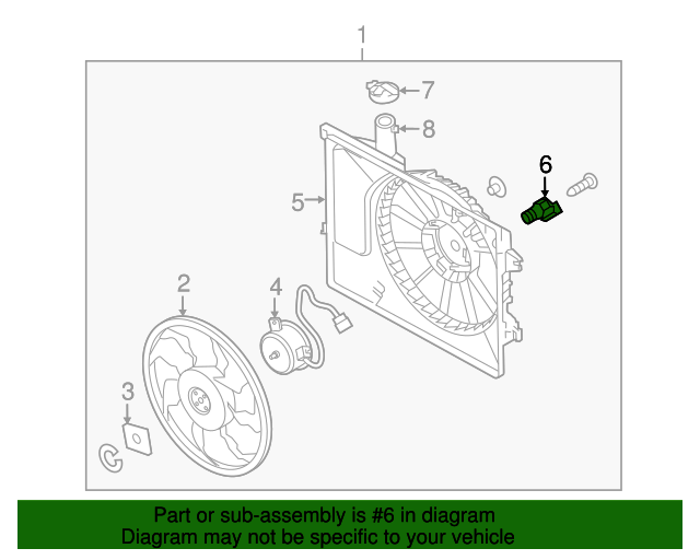 2014-2019 Kia Resistor 25385-A6000 | TascaParts.com