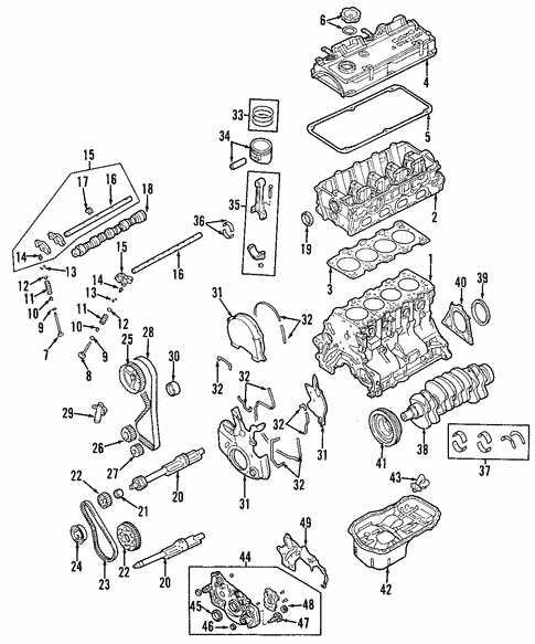 Engine for 2010 Mitsubishi Galant | MitsubishiParts.com