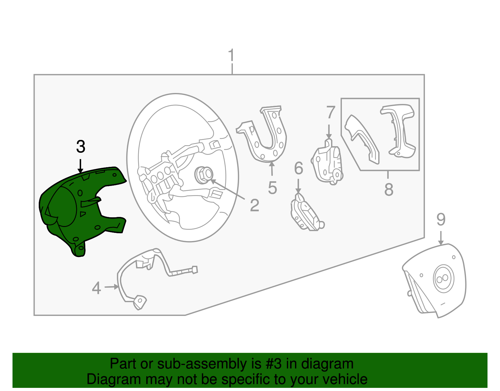 Steering Column Shroud (19177758)
