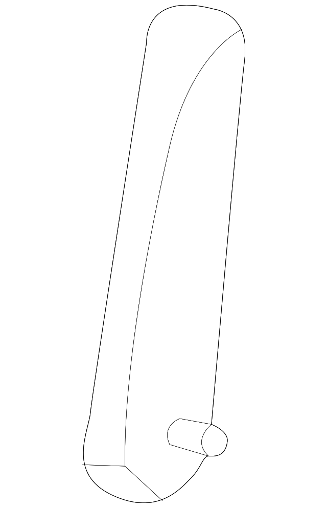 Armrest Assembly, D/Seat                      *Graphite - GM (88938439)