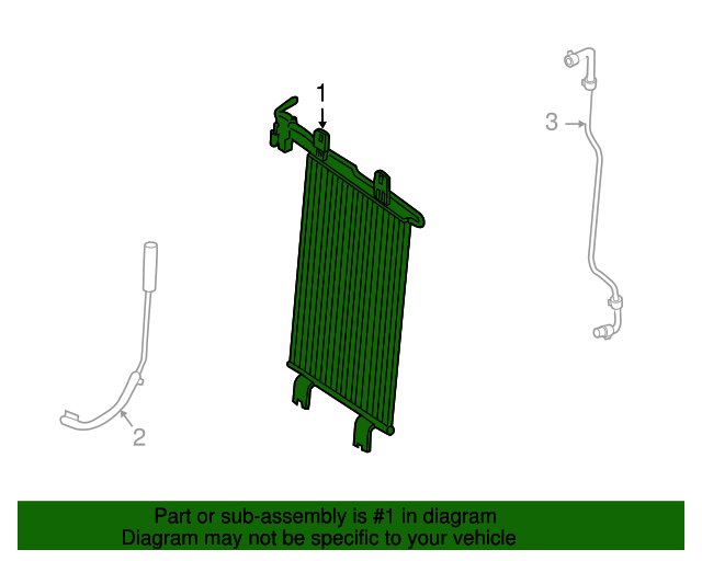20042010 Infiniti QX56 Trans Cooler 216069FD0A Infiniti Parts Online
