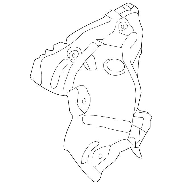 20182023 Nissan Heat Shield 165905RB1A Nissan Parts Store