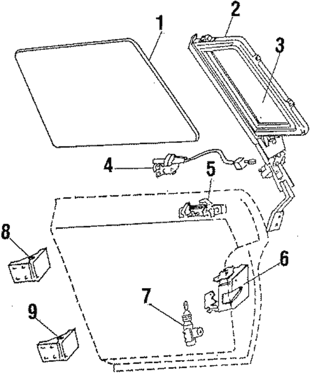 Vent Glass - GM (20162246)