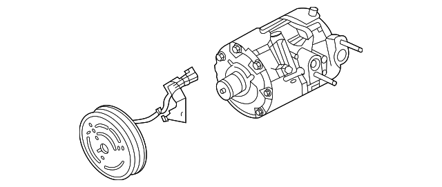 Motorcraft™ A/C Compressor - Ford (YCC-654)
