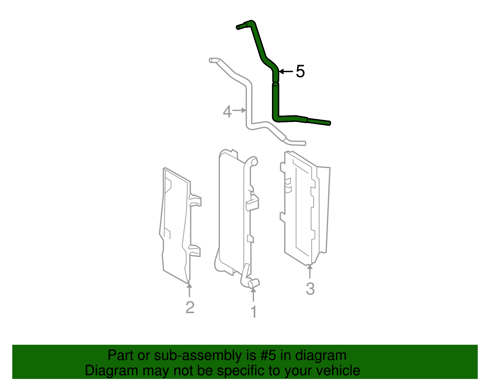 Outlet Hose - Toyota (32942-0C020)