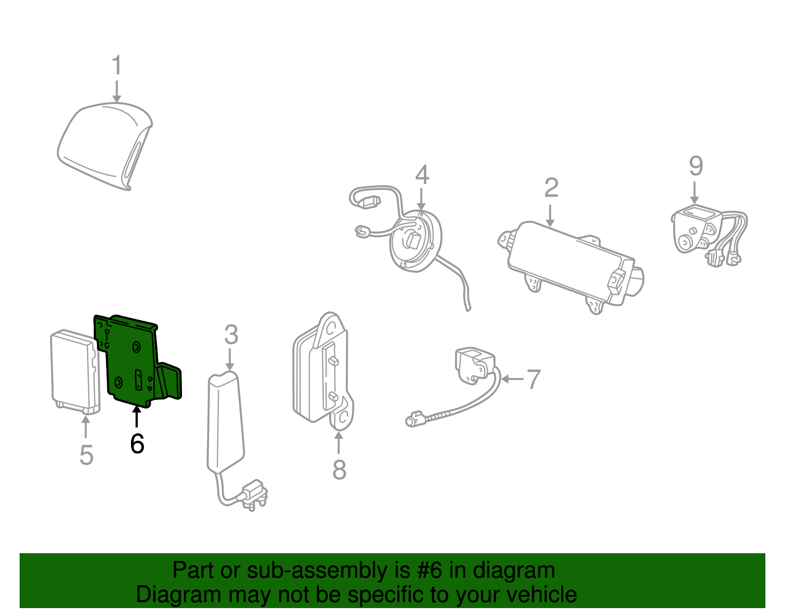 Bracket - Ford (XL3Z-14B058-AA)