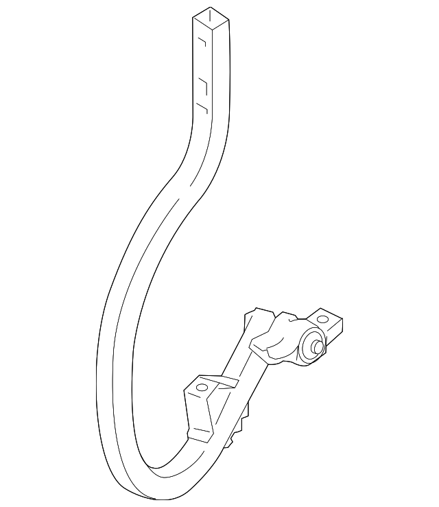 Passenger Side Rear Compartment Lid Hinge - GM (84060184)