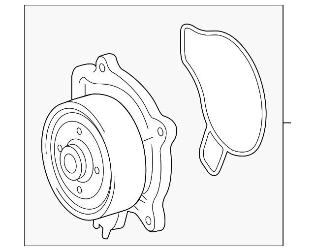 20152022 Lexus Water Pump 1610039595 OEM Parts Online