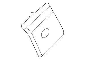 2013-2023 Hyundai Wheel Opening Molding Retainer Clip 87756-2J000 ...