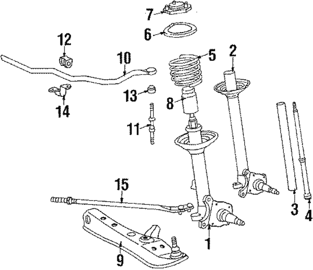 Strut Rod - Toyota (48660-24010)