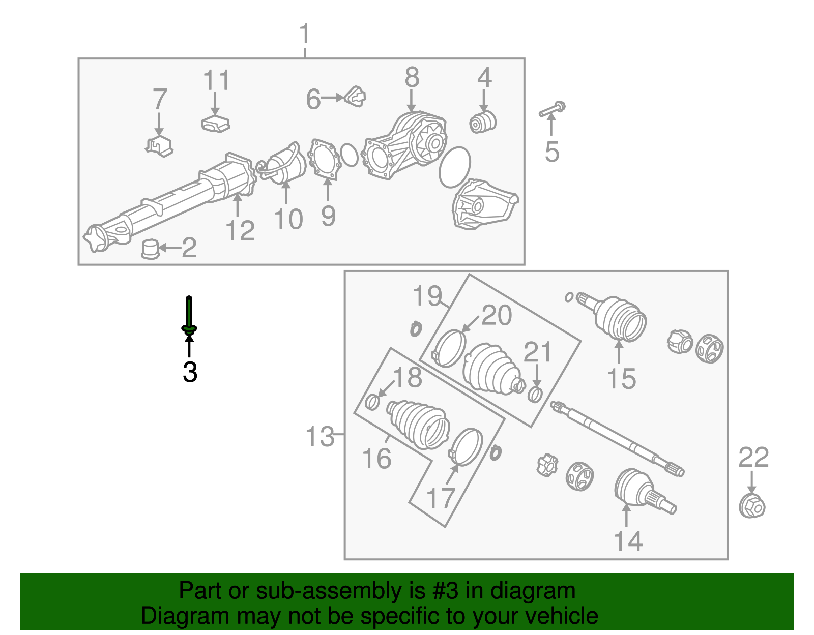 Multi-Purpose Bolt - GM (11570950)