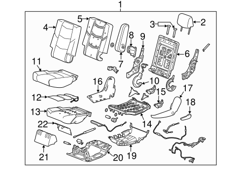 Second Row Seats for 2016 Cadillac Escalade ESV #6