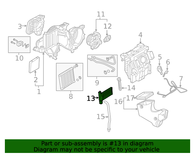 4478300861 Auxiliary Heater 20162024 MercedesBenz MercedesBenz USA Parts