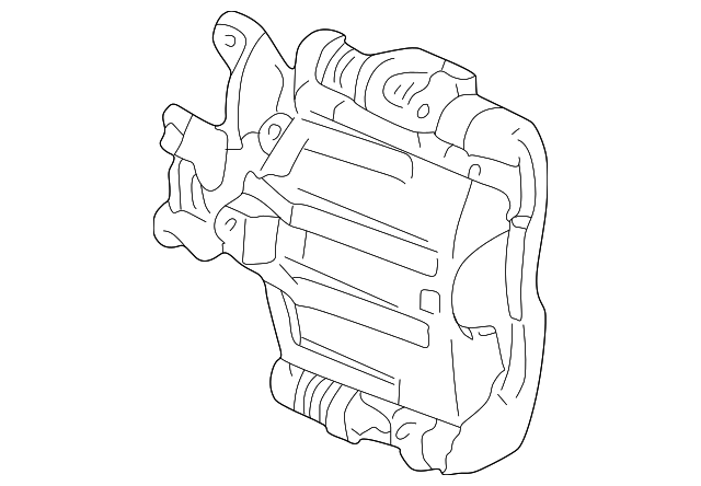 Disc Brake Caliper - Ford (1W4Z-2553-AB)