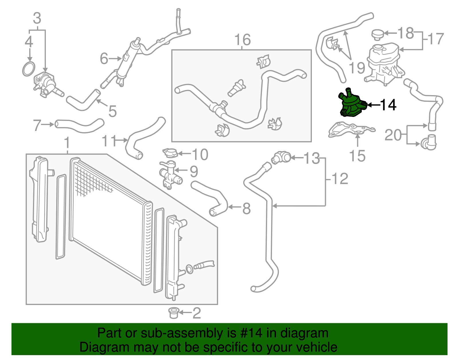 Water Pump - Scion (G9040-52010)