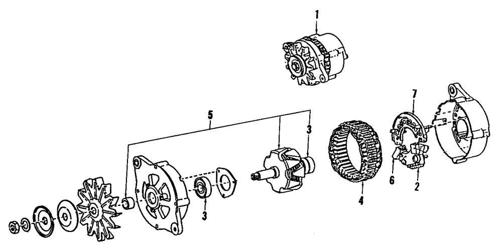 Genuine Subaru Alternator 23700aa02r