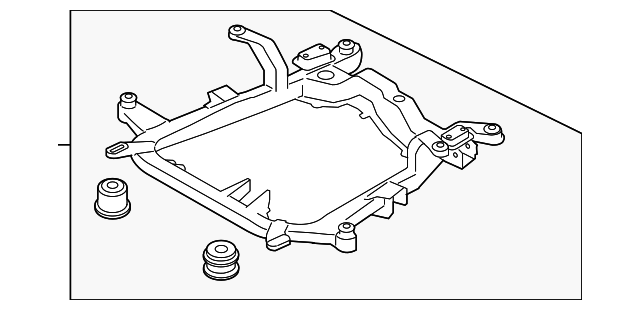 Frame, Drivetrain & Front Suspension(W/Insl) - GM (94713872)