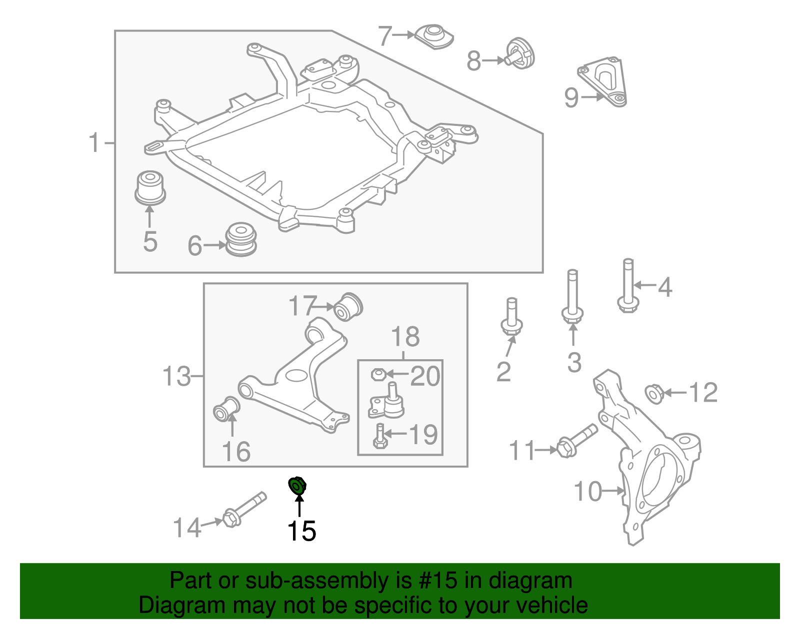 Multi-Purpose Nut - GM (11546593)