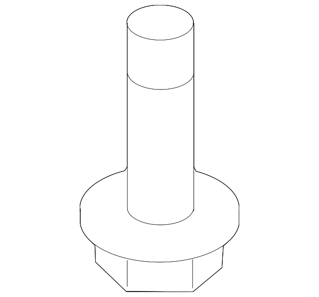 Bolt, Drivetrain & Front Suspension Frm (Rear) - GM (11098971)