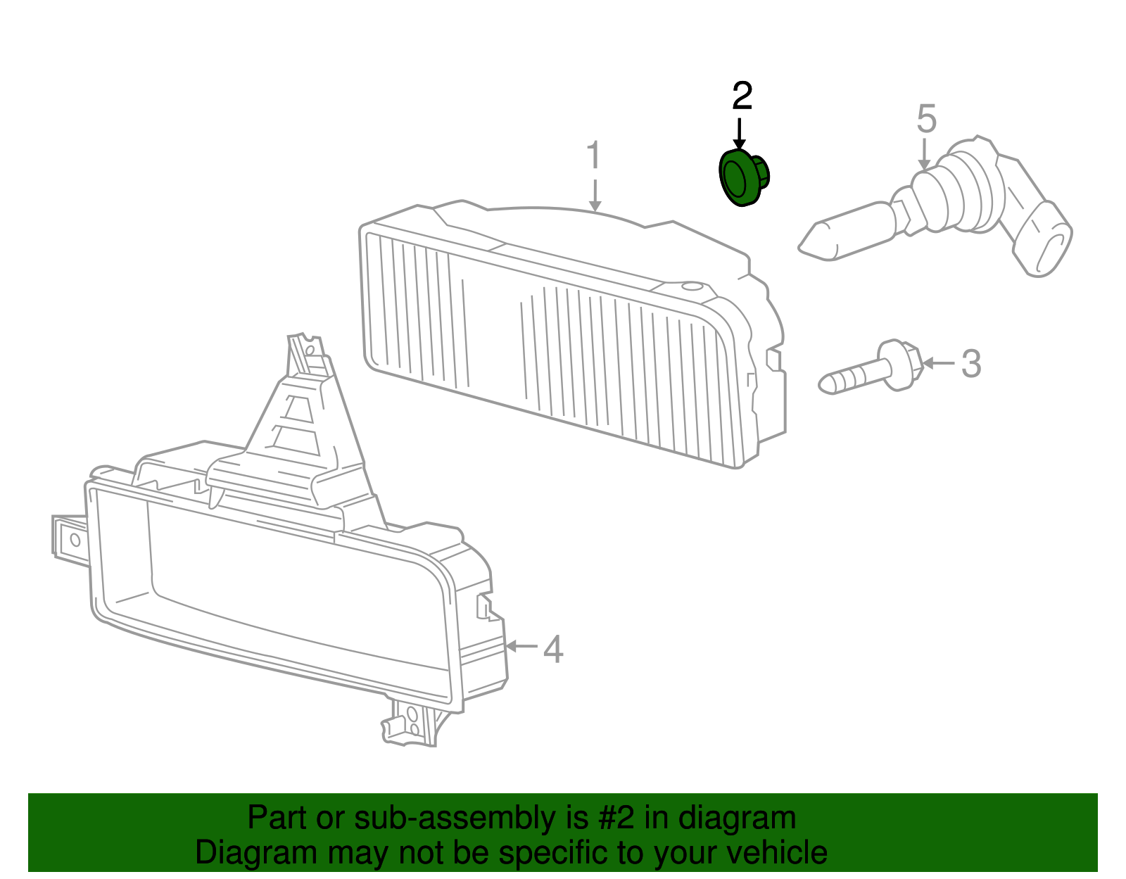 Fog Lamp Nut - Toyota (90075-11153)