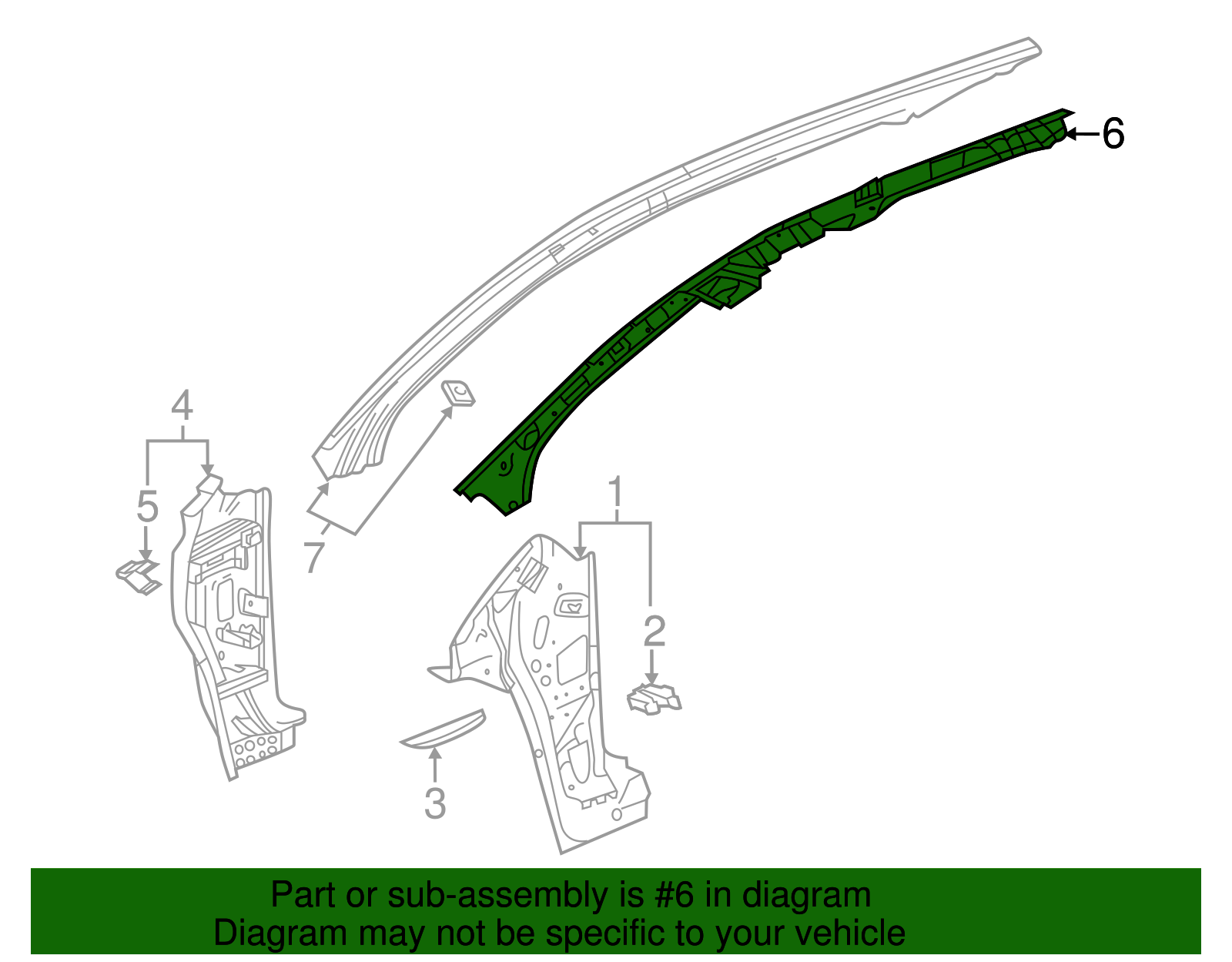 F Rail - GM (84433458)