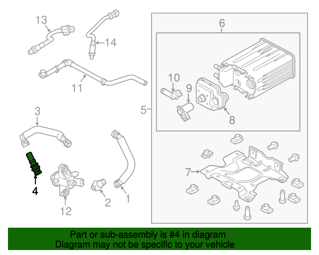 20062020 Ford OEM NEW 20062019 Ford E350 Super Duty F150 PCV Valve Assembly 7L3Z6A666A