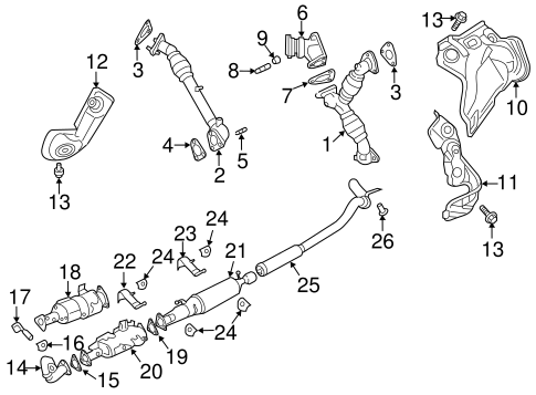 Nissan Titan Exhaust System