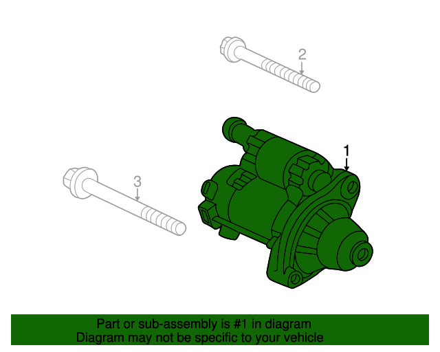 31200PPAA04 Starter Motor Assembly (Sm71) (Mitsuba) 20022006 Honda CRV Genuine Honda
