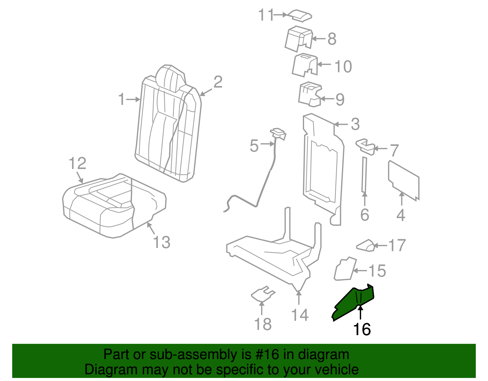 Side Cover - Ford (GL1Z-78613A96-AA)