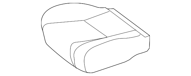 Front Genuine Hyundai 88100-1R400-N2C Seat Cushion Assembly