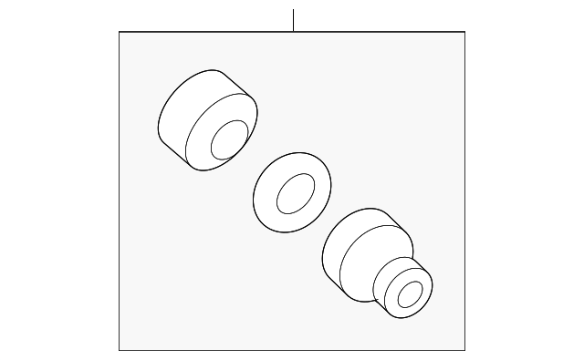 Tire Pressure Monitoring System (TPMS) Sensor Nut - Toyota (04423-02010)