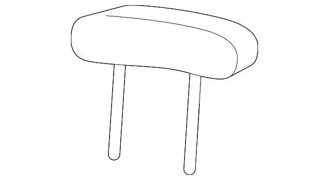 Headrest - Ford (YW7Z-54611A08-AAD)