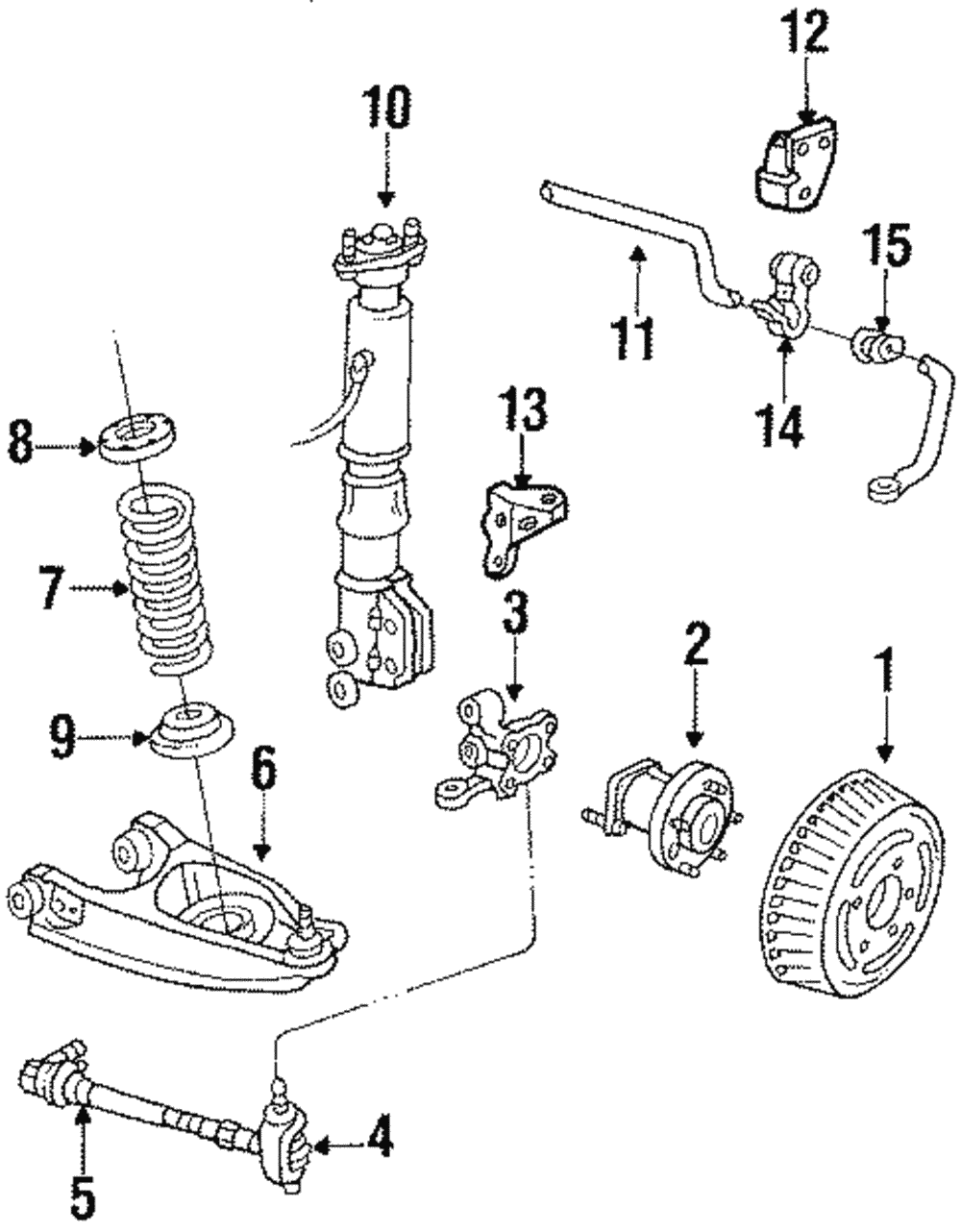 Wheel Bearing And Hub Assembly - GM (12413025)