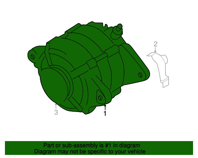 20012005 Subaru Alternator 23700AA4018A OEM Parts Online